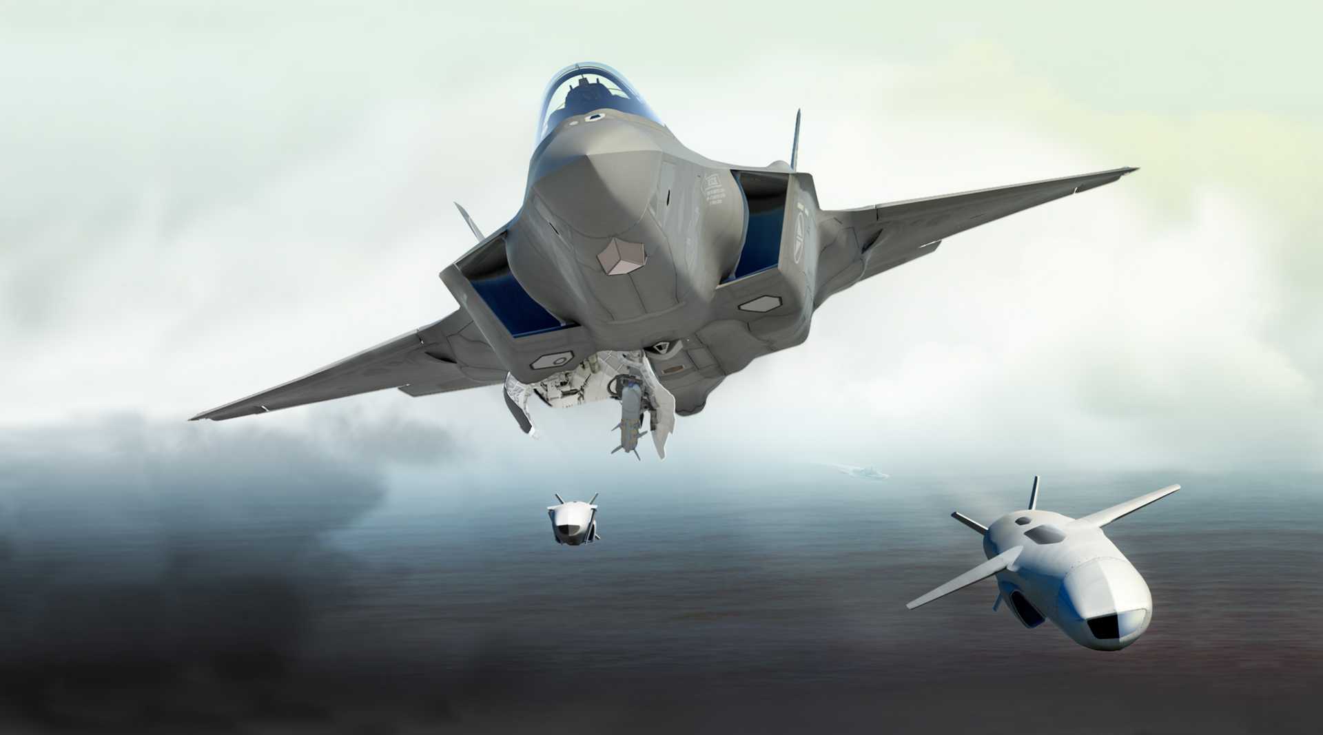 Designed to preserve the aircraft’s low-observable configuration, the Joint Strike Missile is an air-launched, long-range precision weapon derived from Norway’s Naval Strike Missile and optimized for internal carriage on the F-35. (Picture source: Kongsberg)