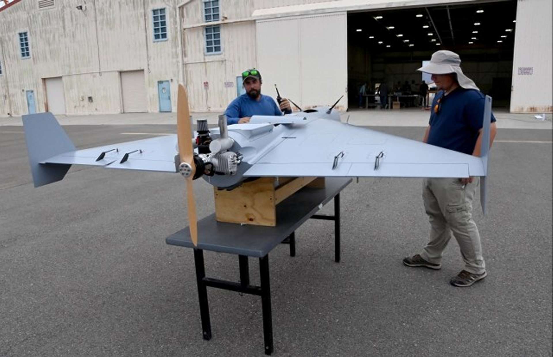 The LUCAS drone is a low-cost, long-endurance one-way attack system built for mass production, featuring a delta wing design, six-hour flight time, modular payloads for strike or ISR missions, and network-enabled guidance that allows coordinated swarm attacks against armored vehicles, air defense units, and critical infrastructure (Picture source: U.S. Army).
