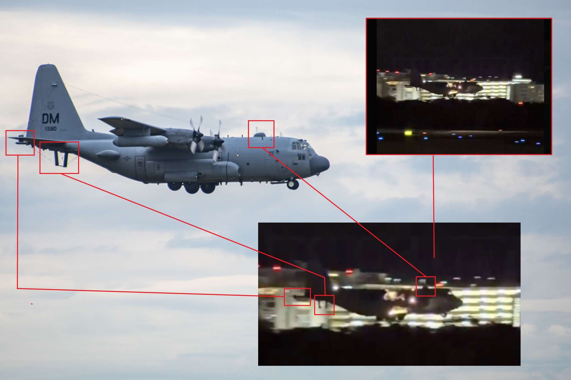 A rare US Air Force EC-130H Compass Call electronic warfare aircraft was observed landing at Luis Muñoz Marín International Airport, drawing attention due to the platform’s limited remaining fleet and its potential role in expanded US electronic warfare activity in the Caribbean (Picture Source: U.S. Air Force / Social Media)