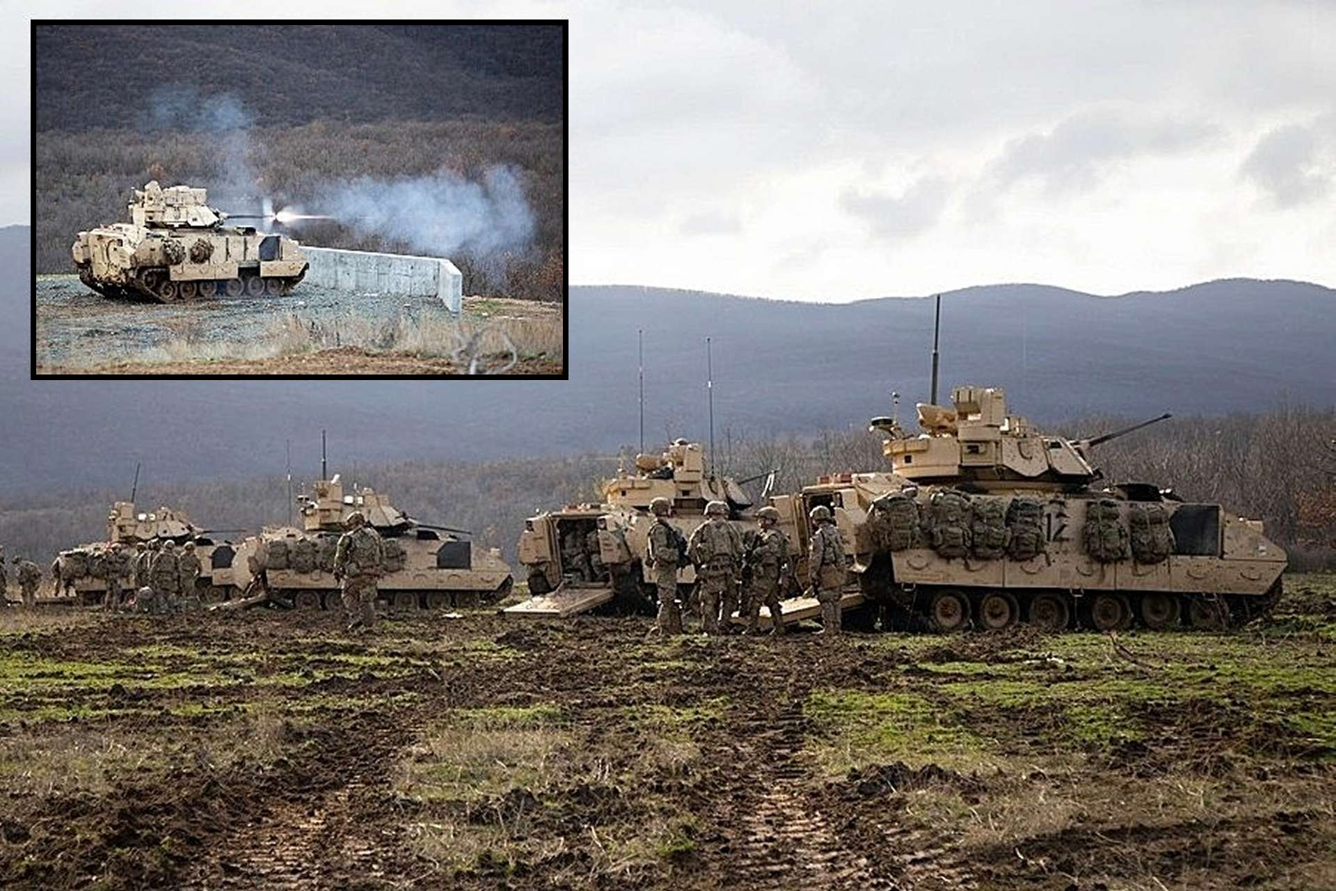 U.S. Army Bradley crews from the 1st Infantry Division carried out a platoon-level live fire in Bulgaria on December 5, a training event that sharpened NATO’s forward armored readiness near the Black Sea (Picture Source: DVIDS)