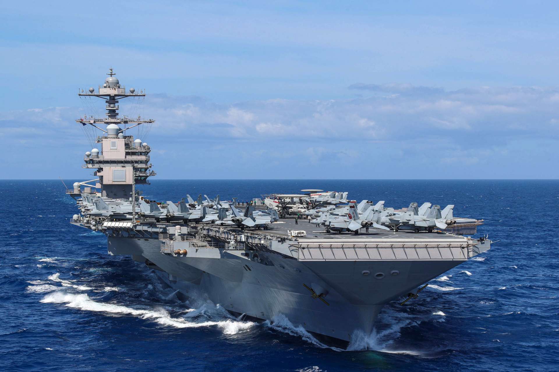 The USS Gerald R. Ford's December 1, 2025, port visit to St. Thomas, U.S. Virgin Islands, marks a strategic deployment underscoring the U.S. commitment to regional stability and homeland defense amid rising tensions in the Caribbean (Picture Source: U.S. Navy)
