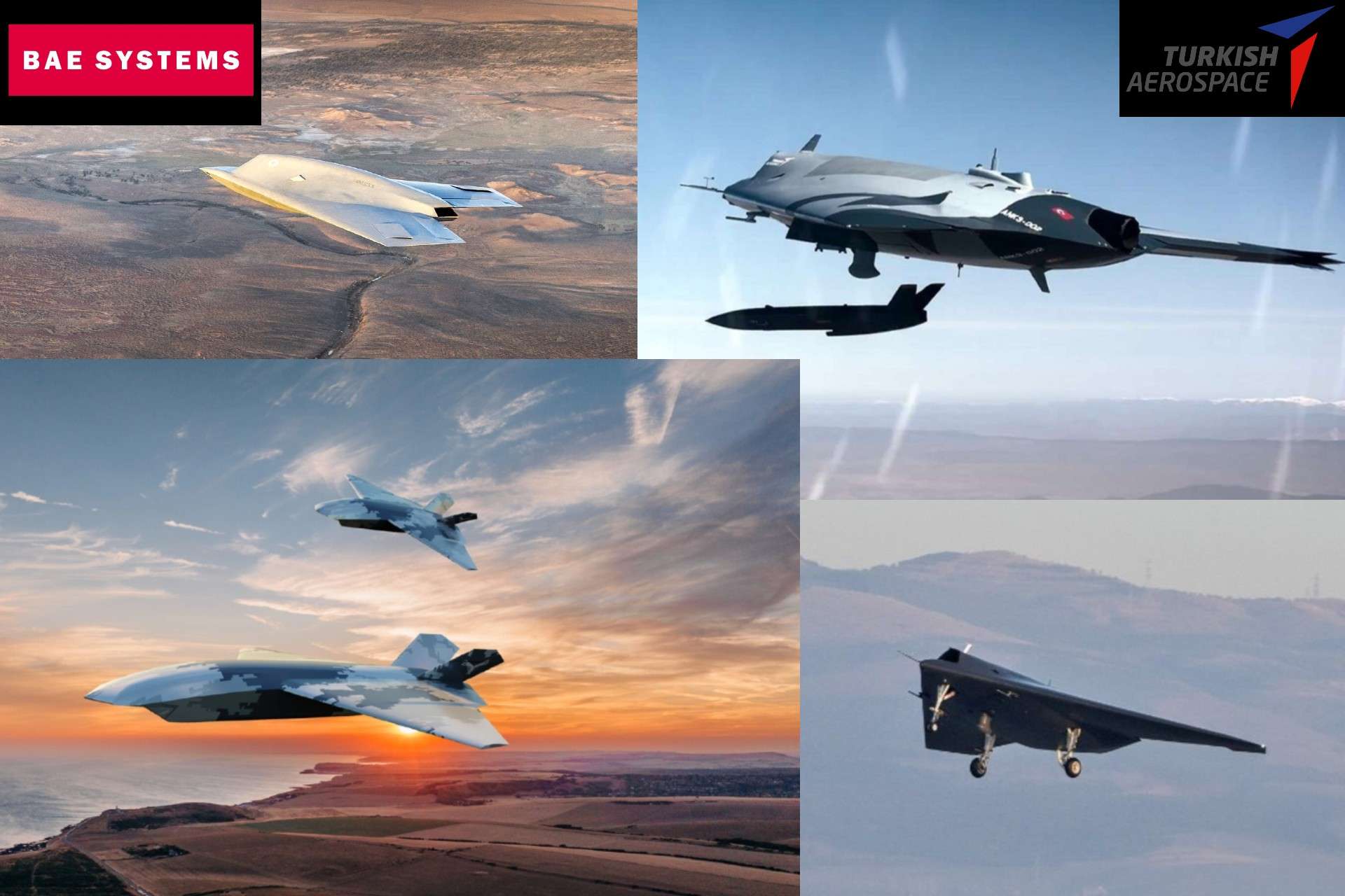BAE Systems and Turkish Aerospace signed an MoU to jointly develop advanced uncrewed air systems, combining UK combat‑air integration with Turkish drone expertise to strengthen NATO operations(Picture Source: BAE Systems / TAI)