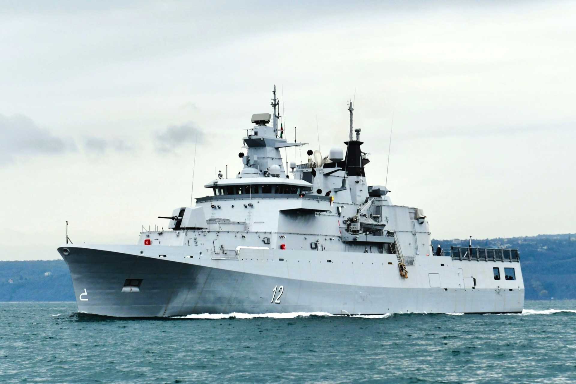 Germany’s NVL Group developed the MMPV 90-class, selected by Bulgaria in 2020, as an evolution of its OPV-90, itself derived from the smaller OPV-80 used for Brunei’s Darussalam-class and Australia’s Arafura-class ships. (Picture source: Bulgarian MoD)
