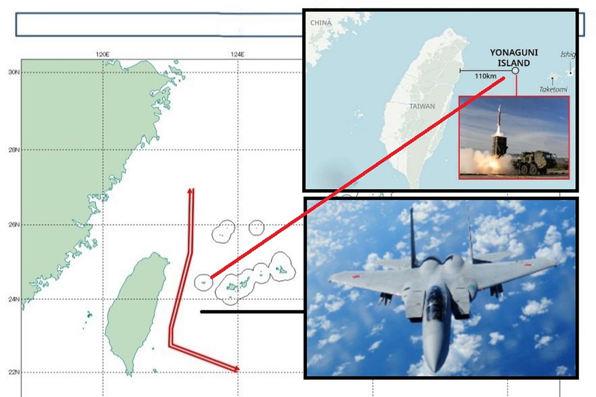 Japan has scrambled fighter jets after a Chinese surveillance drone transited the airspace between Taiwan and Japan’s strategically vital Yonaguni Island, underscoring rising tensions and Tokyo’s efforts to reinforce air defense in the southwest (Picture Source: Japanese MoD / Bloomberg / Wikimedia)
