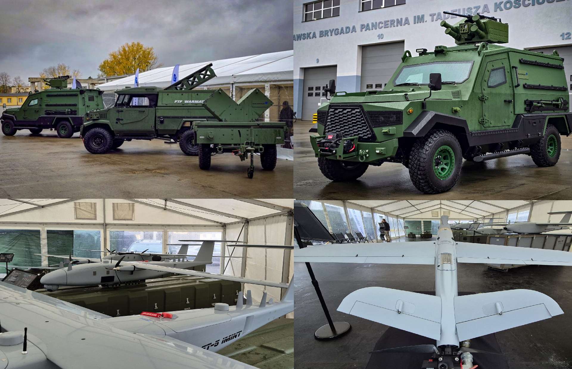 WB’s Future Task Force networks crewed vehicles, UGVs, and UAVs, fusing FlyEye/FT-5 sensing with Warmate strikes and ZMU-05 protection for dispersed, remote-controlled combat (Picture source: WB Group).