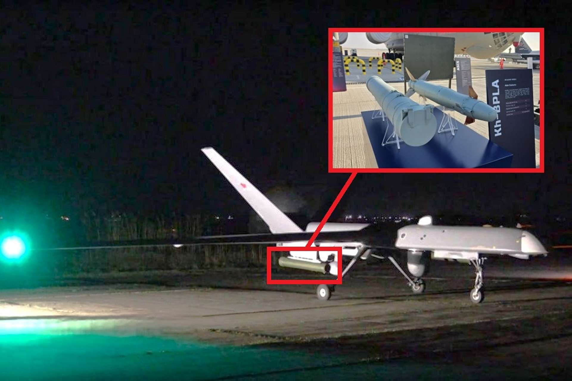 The Orion drone carries the Kh-BPLA missile, allowing it to strike targets accurately from a safe distance, expanding its role beyond just reconnaissance (Picture Source: Russian Social Media)