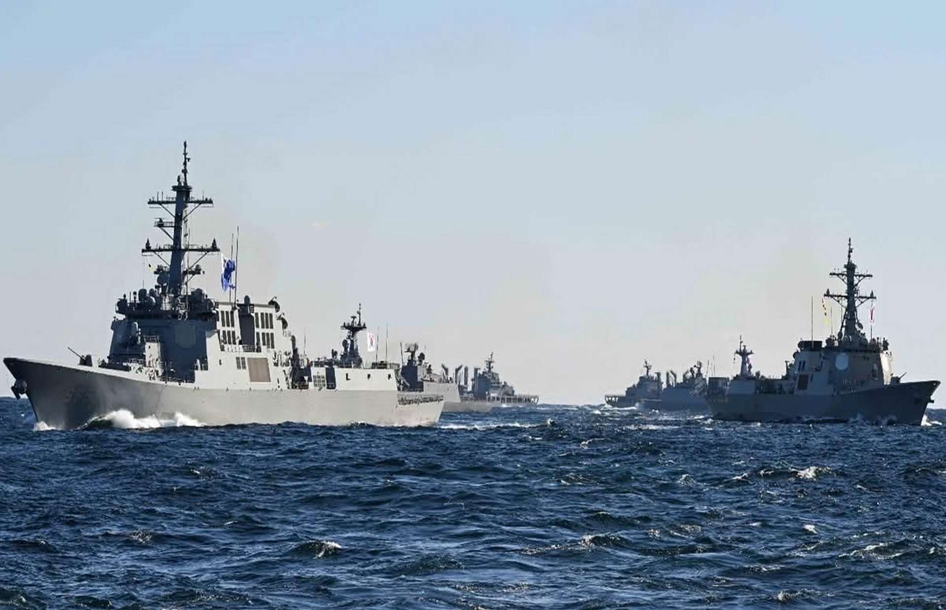 South Korea’s new Task Fleet unites Aegis destroyers, escorts, and support ships into a blue-water force capable of missile defense, ASW, and long-range precision strike (Picture source: South Korea Navy).
