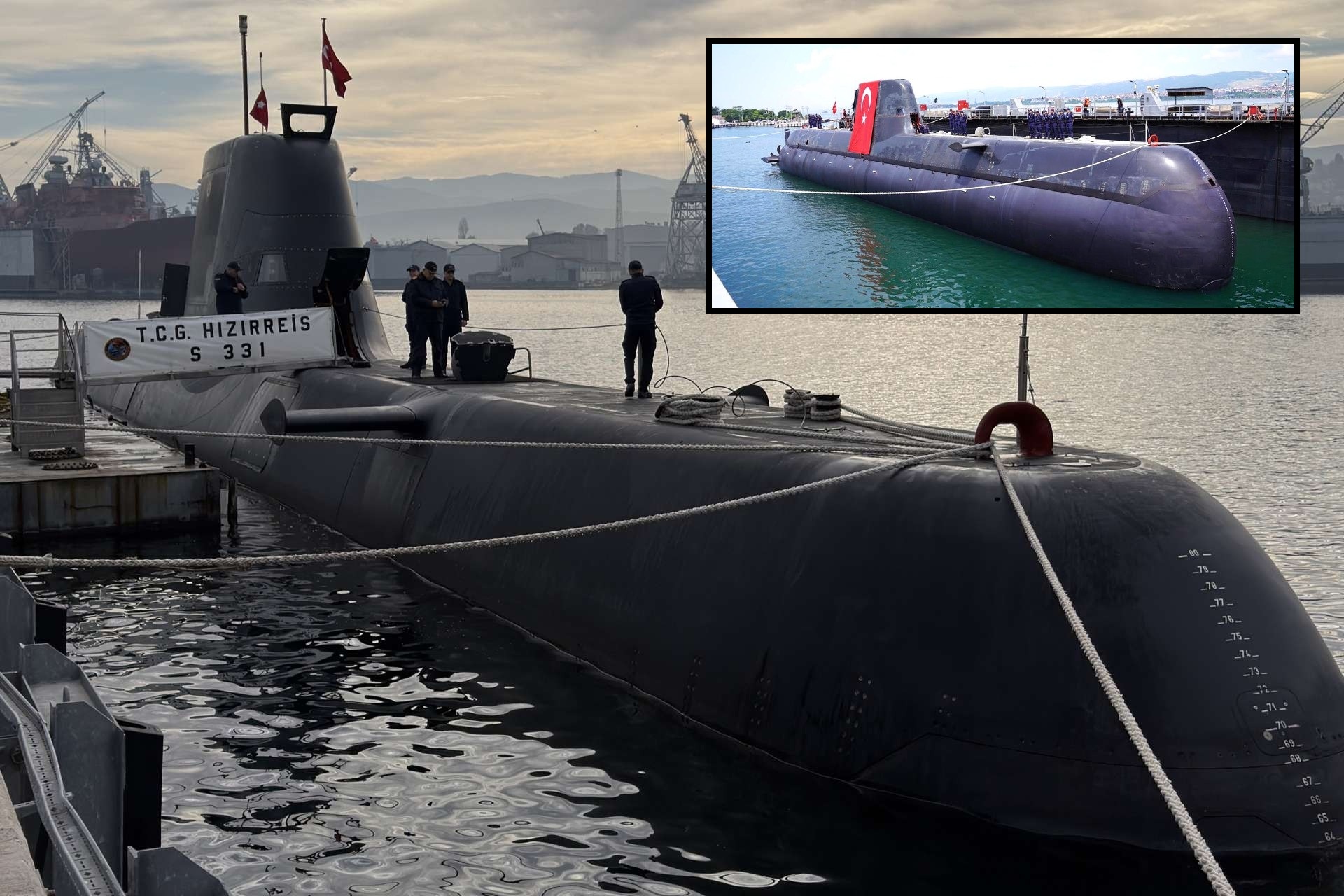 Türkiye’s handover of the AIP-equipped TCG Hızırreis adds a quieter and longer-endurance submarine to its fleet, tightening the country’s undersea presence in the Black Sea and Eastern Mediterranean (Picture Source: Turkish MoD / TKMS)