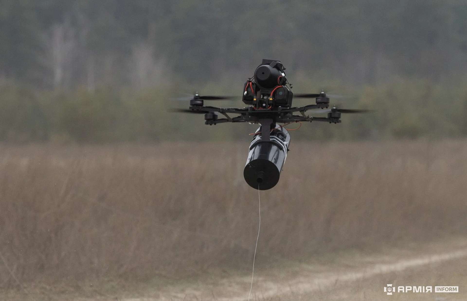FBI teams are evaluating new fiber optic-controlled drones capable of operating without radio signals, giving agents secure, unjammable reconnaissance inside buildings and other RF-denied environments (Picture source: ArmyInform)