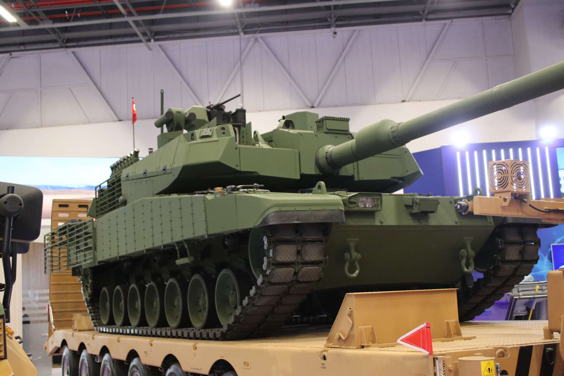 The Altay is Türkiye’s next-generation main battle tank, designed for high survivability, mobility, and firepower, with advanced armor and integrated systems tailored for modern battlefield conditions (Picture Source: Army Recognition Group)