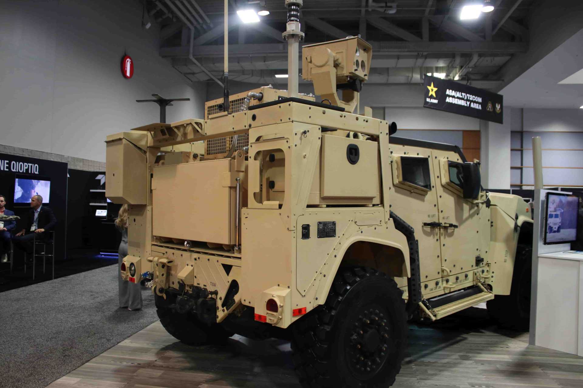 The ZEUS 4 system operates by projecting a focused fiber laser beam that heats the casing of unexploded ordnance until the explosive filler combusts or deflagrates, neutralizing the threat without causing a high-order detonation. (Picture source: Army Recognition)