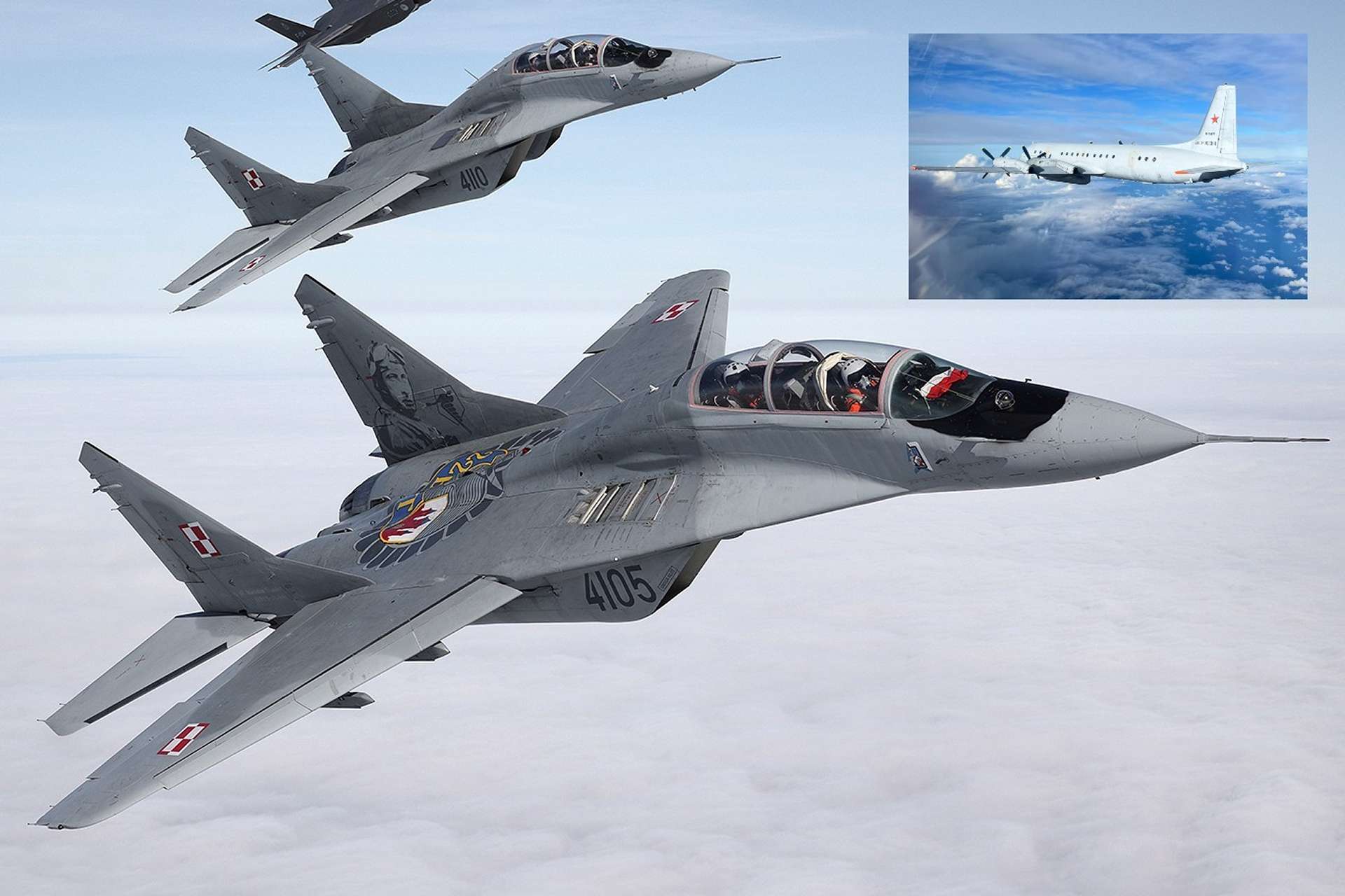 Polish MiG-29 fighters serve as the nation’s quick-reaction alert aircraft, routinely scrambled to intercept and identify uncooperative or unidentified aircraft approaching NATO airspace over the Baltic region (Picture Source: Polish General Command of the Armed Forces / Operational Command of the Armed Force)