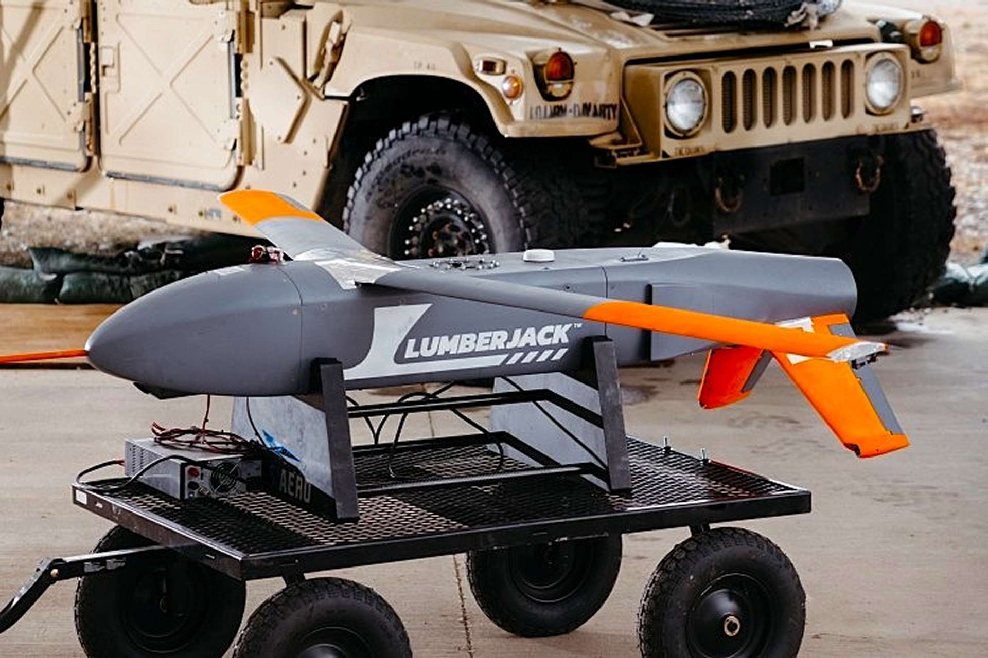 Northrop Grumman’s Lumberjack drone demonstrated the ability to autonomously carry out precision strike and then transition into surveillance, signaling a shift toward multi-role, low-cost uncrewed systems in U.S. Army operations (Picture Source: Northrop Grumman)