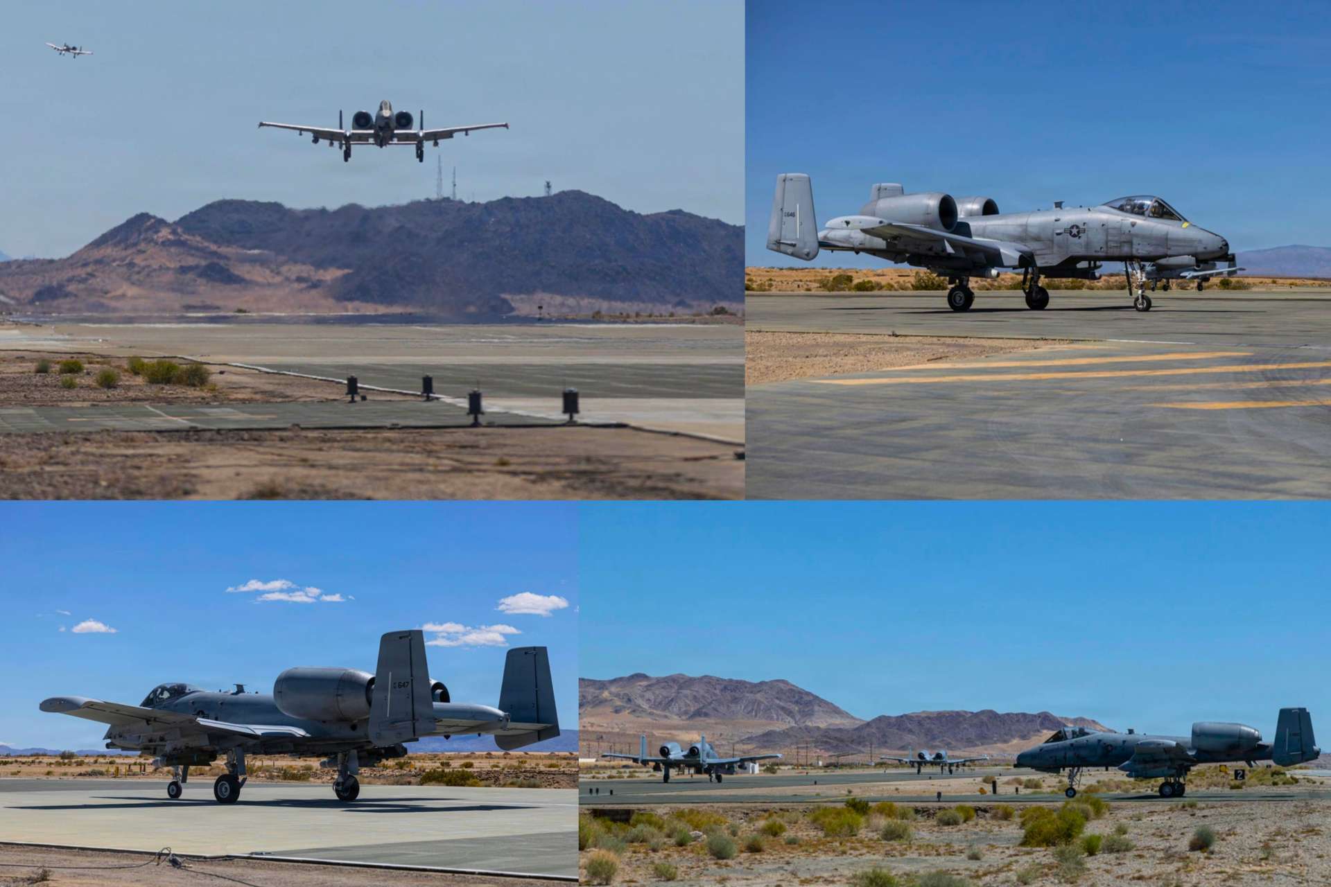 The U.S. Air Force is training the A-10 Thunderbolt II to operate from rough, unimproved airstrips under its Agile Combat Employment concept, reinforcing the aircraft’s role in sustaining combat operations from dispersed and contested environments (Picture Source: U.S. Air Force)