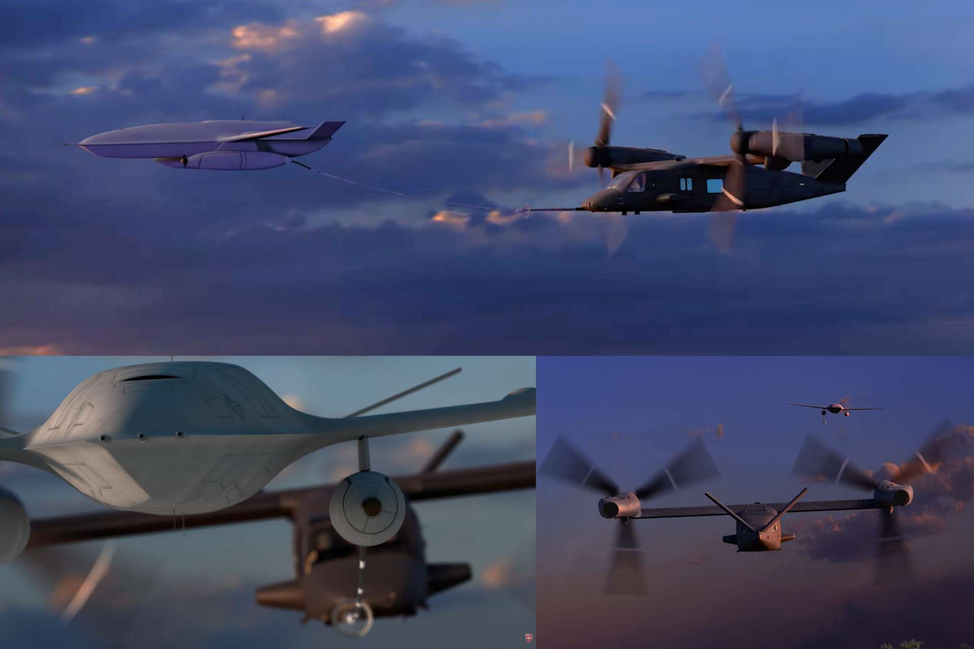 Bell’s unveiling of the MV-75 Cheyenne II not only introduces the U.S. Army’s next-generation long-range assault tiltrotor, but also signals a forward-looking concept in which unmanned aerial refueling, inspired by systems like the MQ-25 Stingray, could extend operational reach, reduce reliance on forward bases, and enable sustained maneuver deep inside contested airspace (Picture Source: BELL)