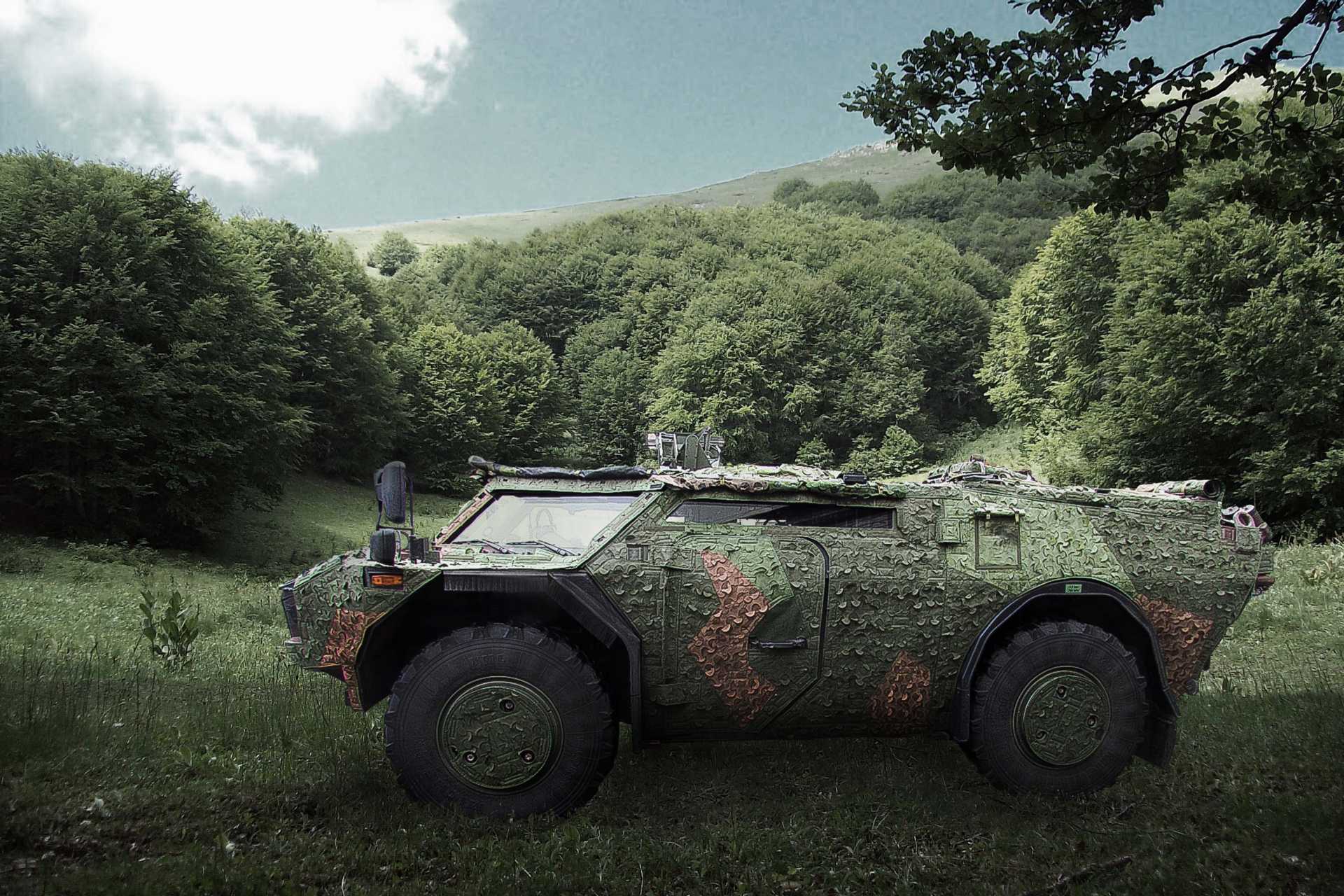 A first order has already been placed, and deliveries are scheduled over the coming years, while the framework contains options to extend Barracuda MCS orders to other, so far unidentified, Dutch vehicle types. (Picture source: Saab)