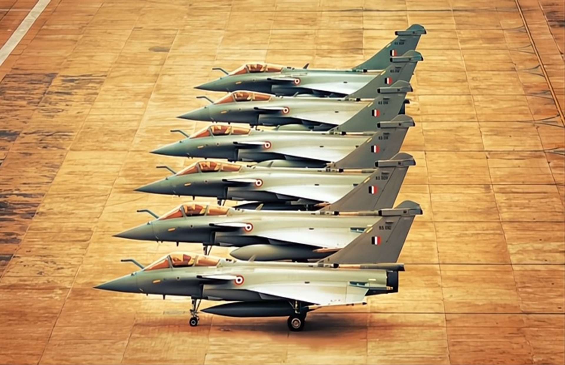 Rafale multirole fighter featuring RBE2 AESA radar, SPECTRA electronic warfare suite, and wide weapons load including Meteor BVR and SCALP deep-strike missiles, combining air-superiority, precision strike, and survivable penetration with Mach 1.8 performance and 14 hardpoints (Picture source: Indian Air Force).