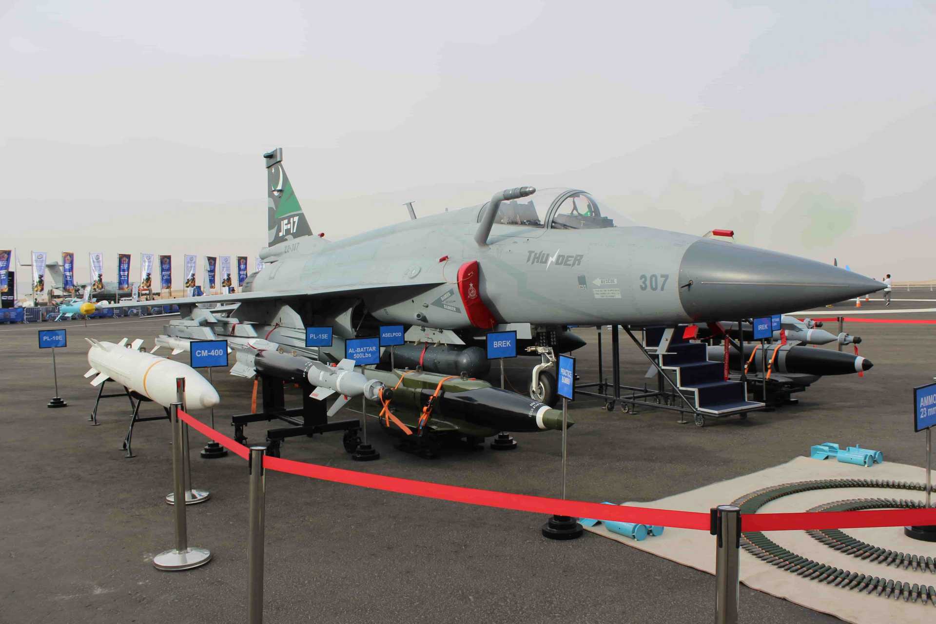 For Pakistan, displaying the JF-17 Block III alongside its weapons at WDS 2026 highlighted not only the multirole fighter jet, but also the associated air-to-air weapons ecosystem being offered to prospective buyers. (Picture source: Army Recognition)