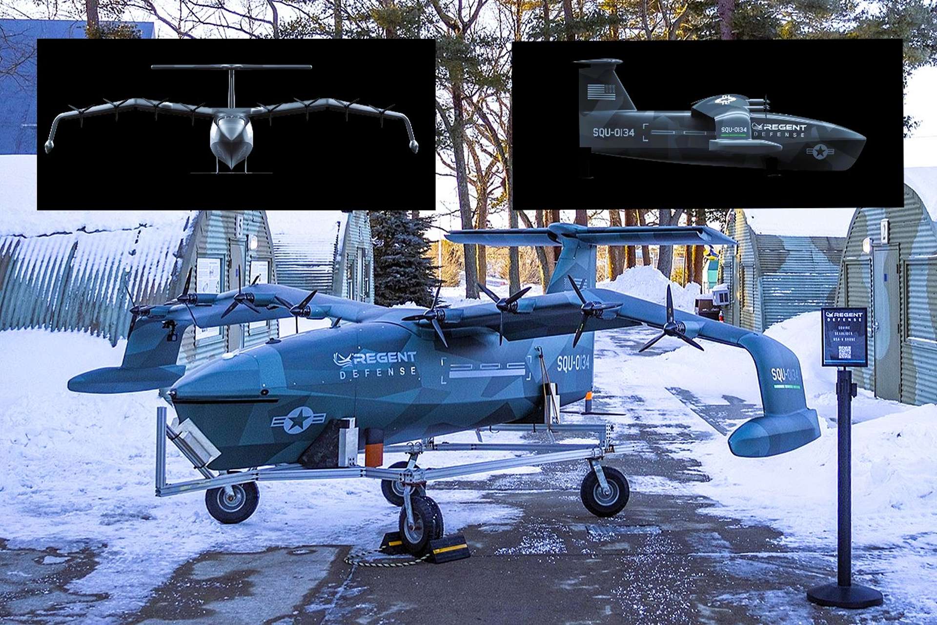 REGENT unveiled its autonomous Seaglider USA-V drone to senior U.S. defense officials in Rhode Island, positioning the hybrid surface and low-altitude maritime platform as a rapid solution for contested logistics, ISR, and MEDEVAC missions (Picture Source: Regent)