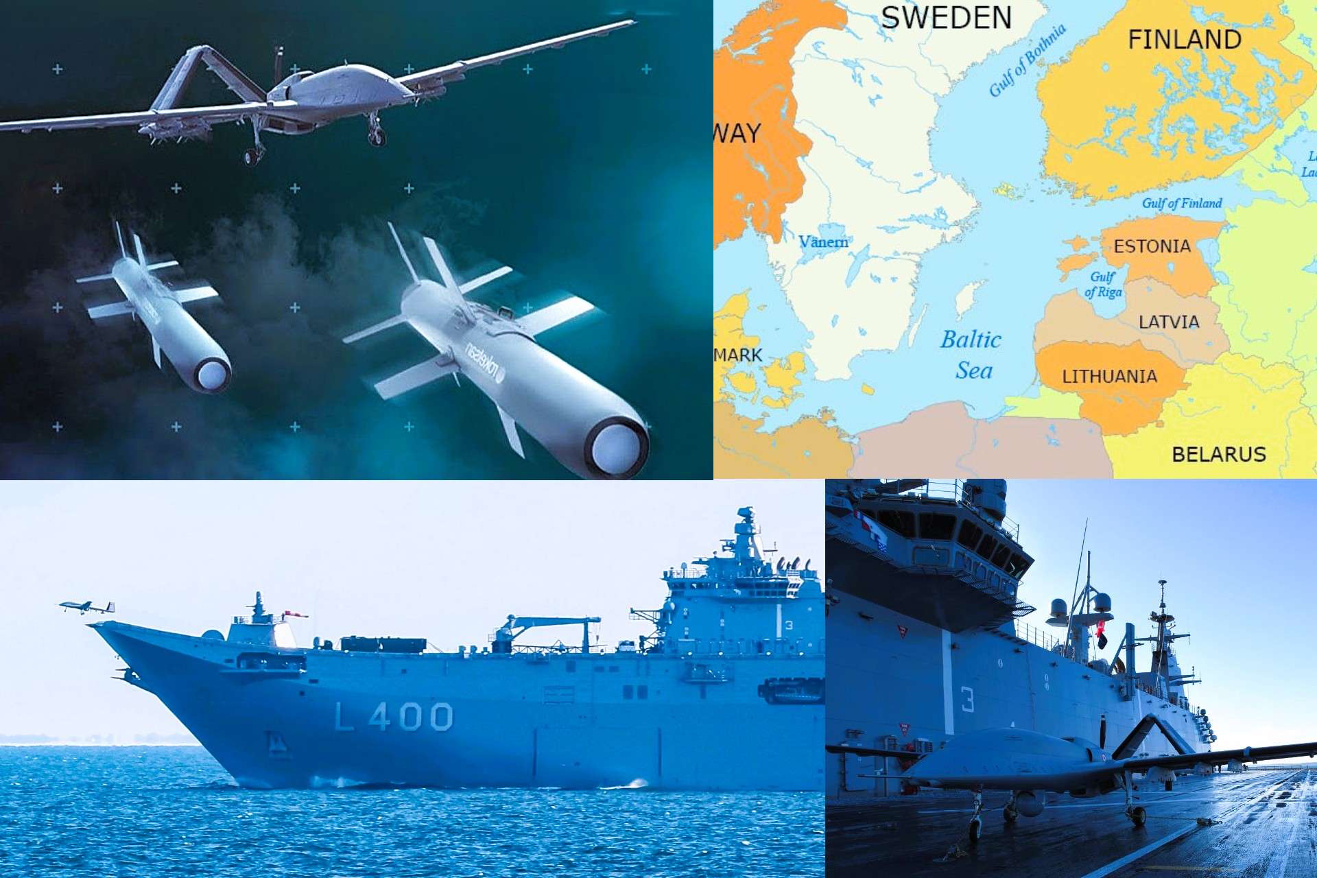 A Bayraktar TB3 unmanned combat drone launched from Türkiye’s TCG Anadolu executed a live precision strike on a Baltic Sea target during NATO’s Steadfast Dart 2026 exercise, marking the first operational shipborne UCAV combat profile flown by the Turkish Navy under allied command (Picture Source: Turkish MoD, Baykar, GIS Geography)