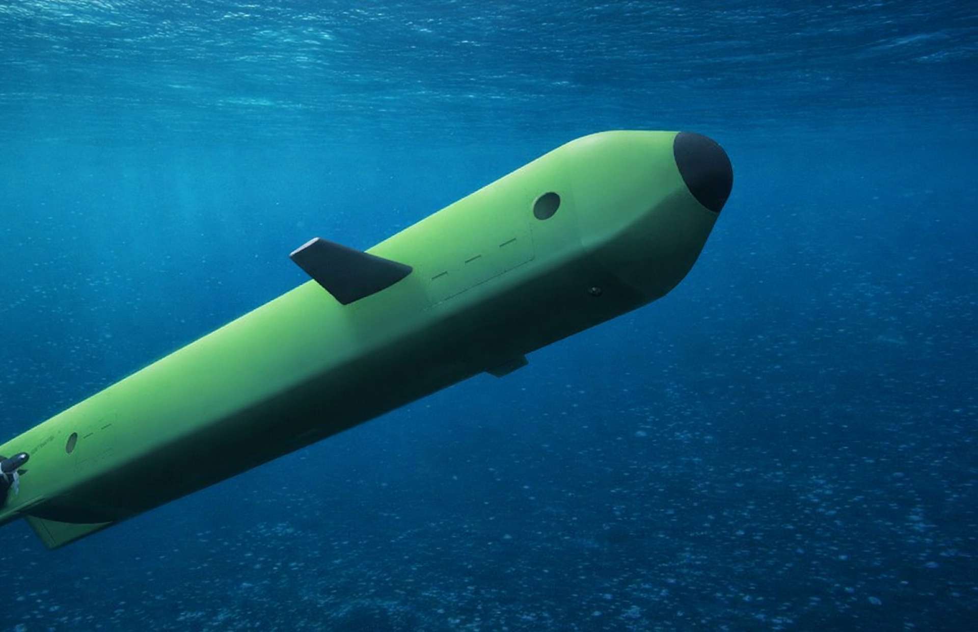 Lockheed Martin’s Lamprey MMAUV is a hitchhiking, rechargeable multi-mission undersea drone designed for assured access and sea denial, with a modular payload bay able to carry lightweight torpedoes, deploy acoustic decoys, and launch small UAVs for cross-domain surveillance or strike (Picture source: Lockheed Martin).