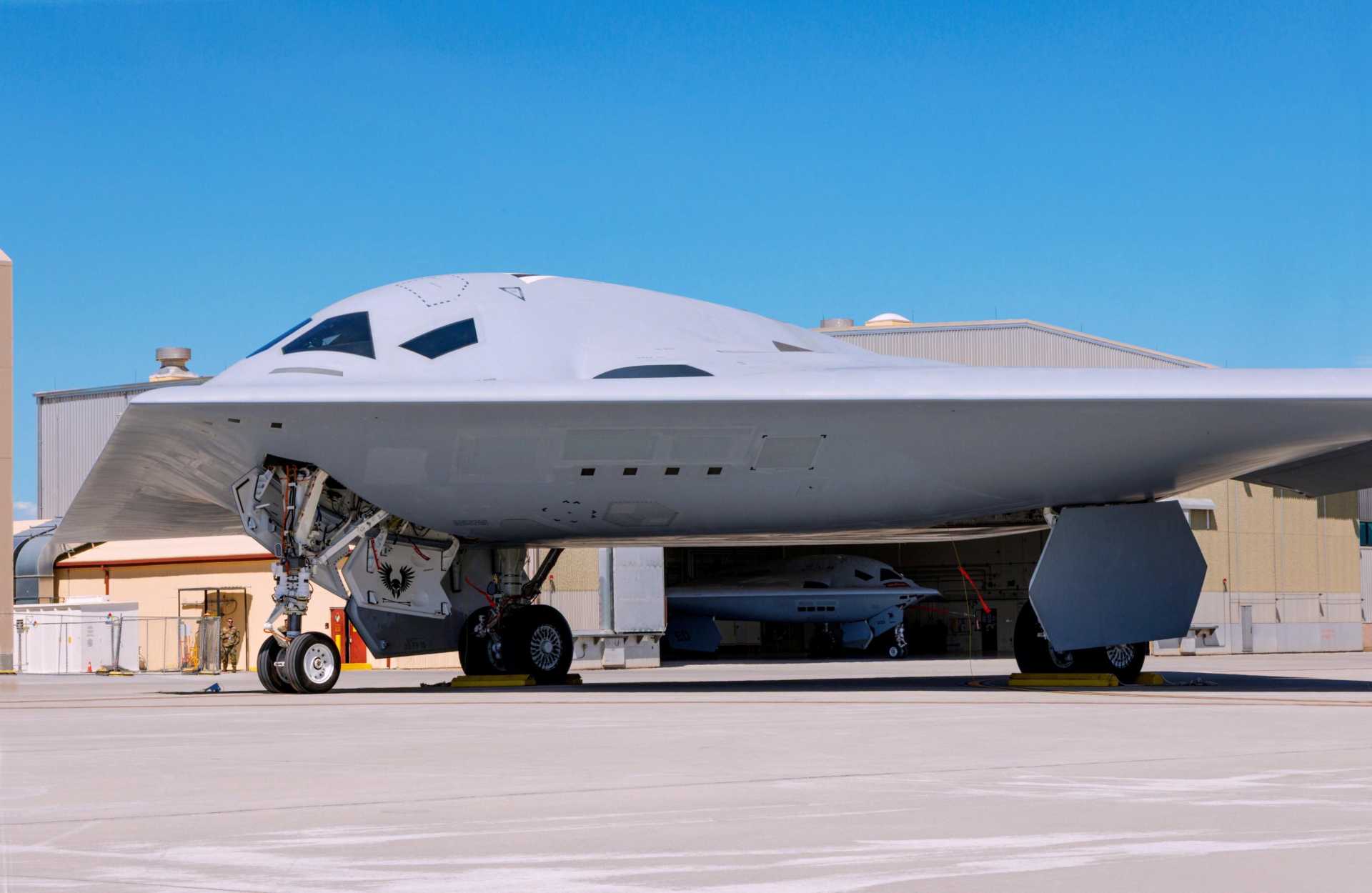 The B-21 Raider is designed as a dual-capable penetrating stealth bomber intended to replace the B-1B Lancer and B-2 Spirit by 2040 and potentially the B-52 Stratofortress thereafter. (Picture source: U.S. Air Force)