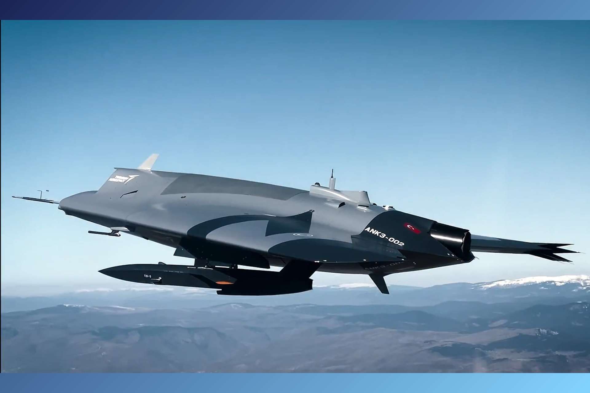 Türkiye’s Air Force is expected to place an order for more than 50 ANKA III stealth unmanned combat aircraft as Turkish Aerospace Industries moves the programme from finalized design into production planning ahead of an intense 2026 industrial cycle (Picture Source: TAI)