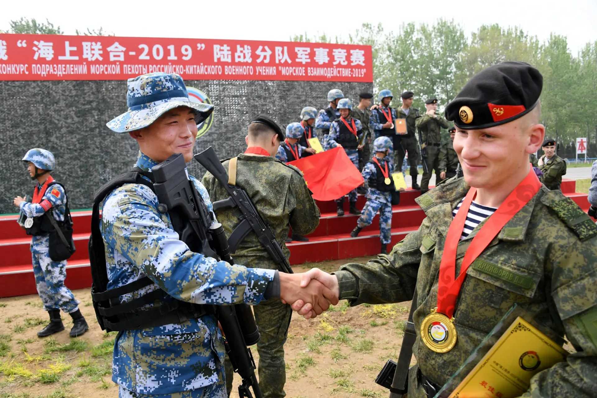 Since 2019, Sino-Russian military relations have evolved from a relationship centred on political signalling to regular combined exercises, industrial cooperation, dual-use technology transfers, and reciprocal operational knowledge exchange. (Picture source: Chinese MoD)