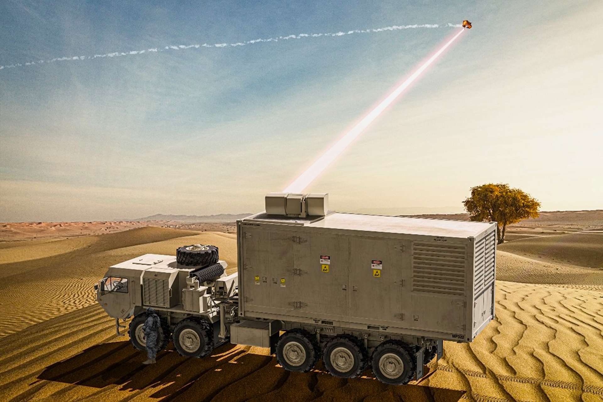 Lockheed Martin’s selection to develop a containerized 500 kW Joint Laser Weapon System marks a major step toward fielding scalable U.S. defenses against cruise missiles and massed drone attacks (Picture Source: Lockheed Martin)
