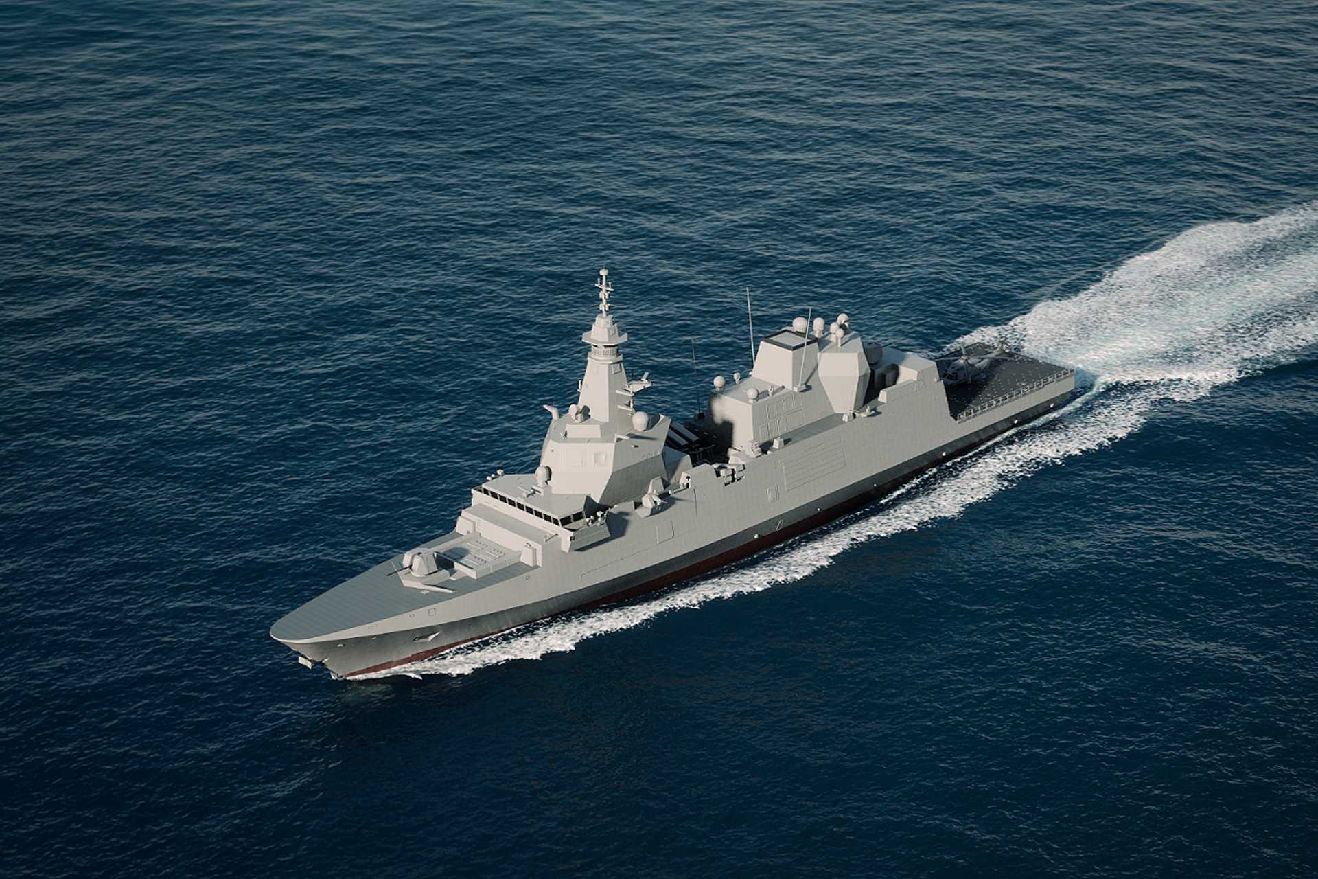 Operationally, the three FREMM EVO frigates will improve Portugal's ability to monitor submarine cables, offshore energy installations, maritime approaches, and sea lines connecting Europe with North America and West Africa. (Picture source: OCCAR)