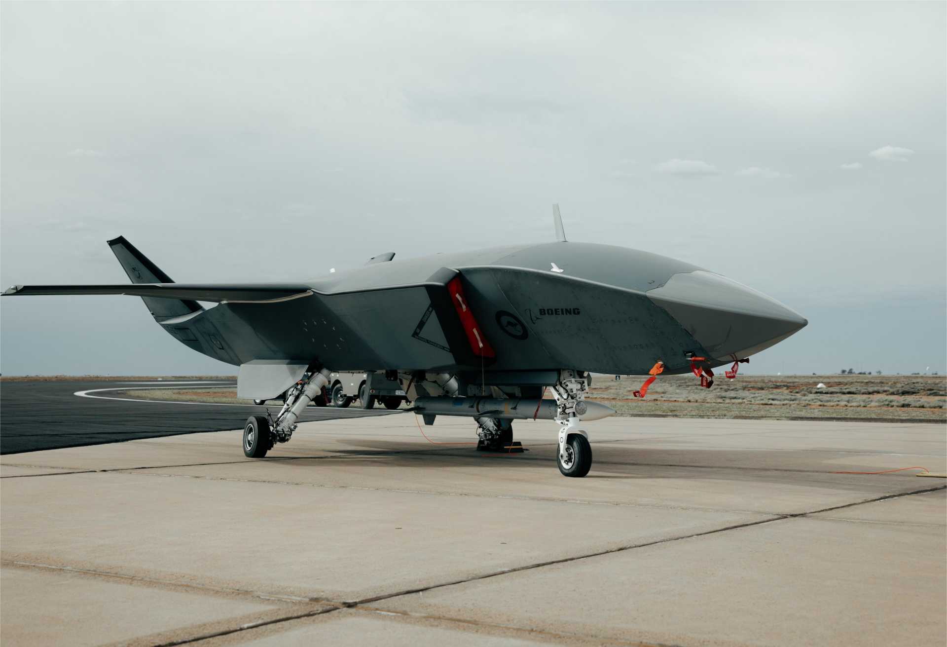 The Boeing MQ-28 Ghost Bat is an AI-powered stealth drone designed to fly alongside F-35 fighters and future combat aircraft, providing reconnaissance, electronic warfare, and force-multiplying capabilities in contested airspace.