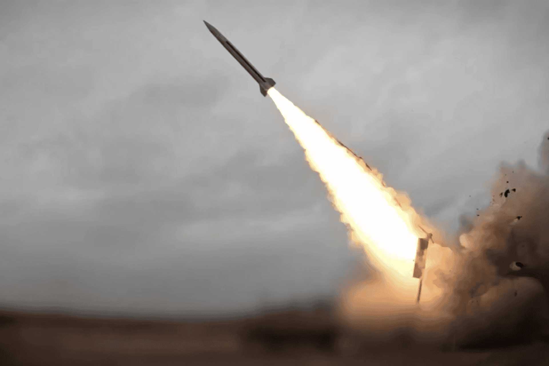 The FP-9 is a larger, longer-range variant of the FP-7 missile pictured here, which increases the operational range from 300 km to 855 km and the warhead weight from 150 kg to 800 kg. (Picture source: Fire Point)
