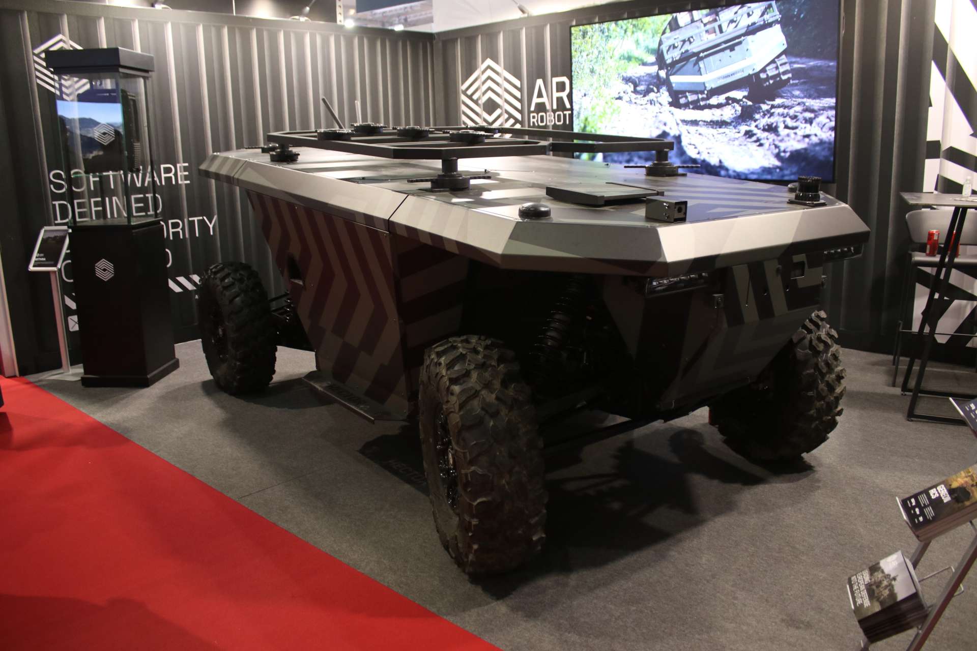 German defense company ARX Robotics unveiled its Hector medium-class unmanned ground vehicle at the BEDEX 2026 exhibition in Brussels, presenting a scalable robotic platform designed to support European land forces while reducing soldiers’ exposure on the battlefield (Picture Source: Army Recognition)