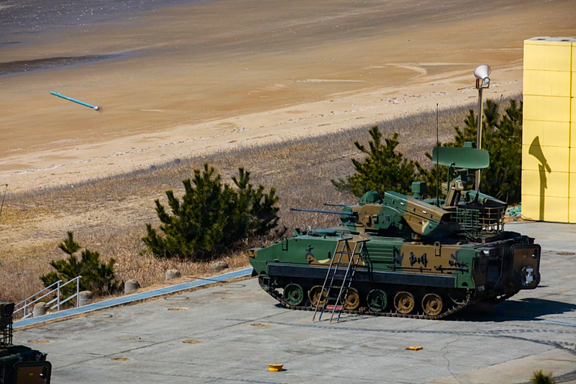 The Republic of Korea Army revived Stinger live-fire during Freedom Shield 2026, signaling a renewed U.S.-allied focus on mobile short-range air defense against low-altitude threats (Picture Source: United States Forces Korea)