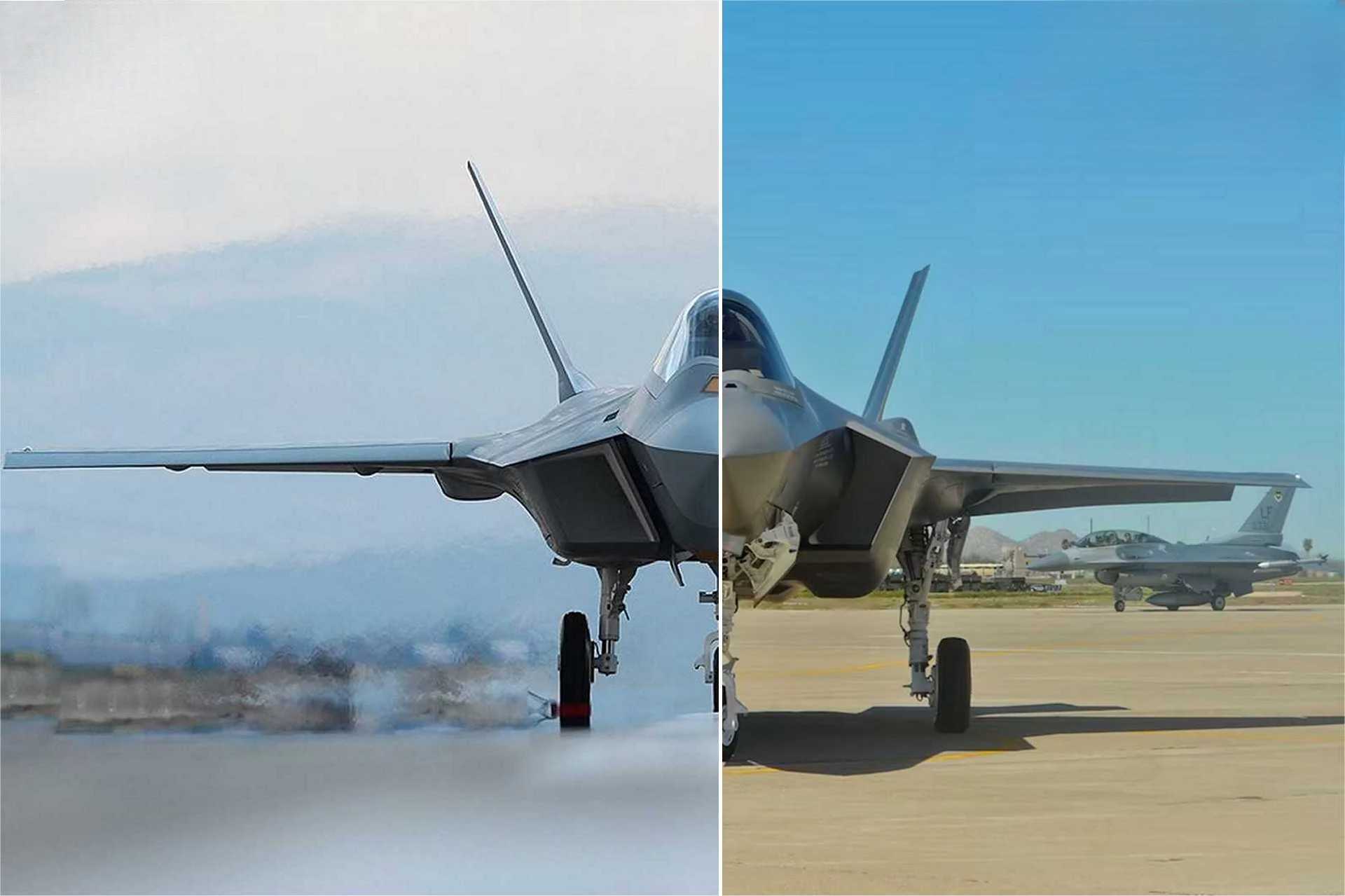 For Spain, the main advantage of the Kaan over the F-35 is that it offers far greater national control over software, weapons integration, maintenance, and industrial participation, allowing Madrid to operate and modify the aircraft with much less dependence on foreign authorization. (Picture source: TAI and US Air Force)