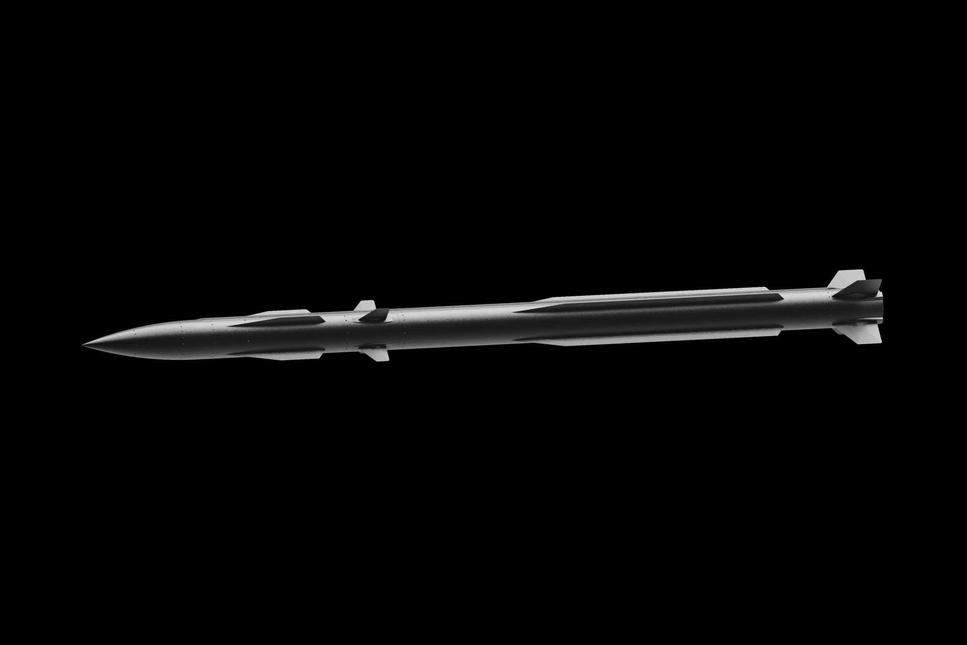 Anduril’s new Steelfin is a modular family of surface-to-air missiles designed to counter drones, cruise missiles, ballistic missiles, and hypersonic threats at a lower cost than existing U.S. air defense missiles. (Picture source: Anduril)