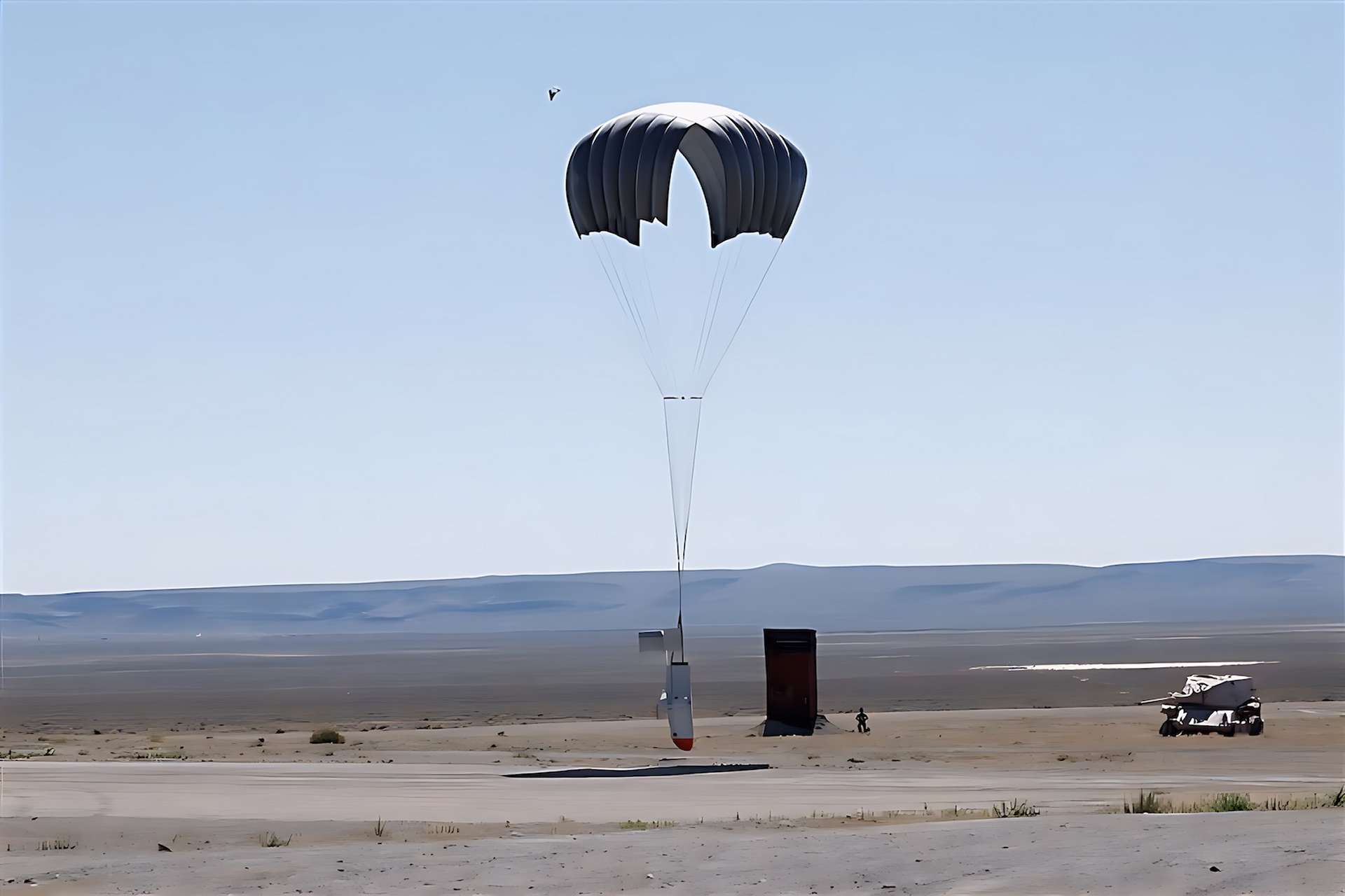 U.S. Air Force Special Operations Command successfully tested DZYNE’s Grasshopper autonomous resupply system in Iceland, demonstrating its potential to deliver critical supplies to isolated forces during austere High North operations (Picture Source: DZYNE)