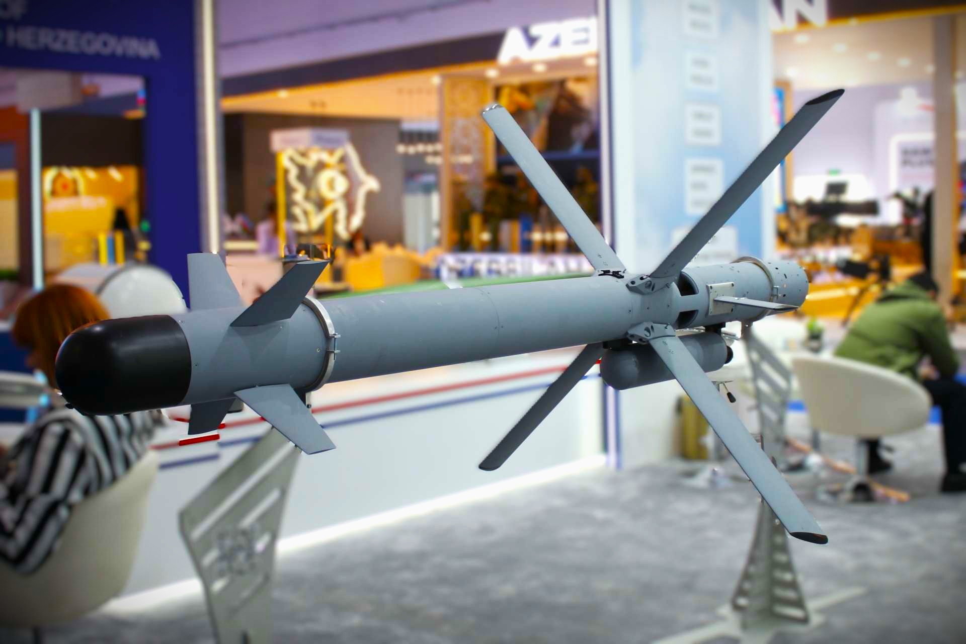 Serbian defense manufacturer EDePro unveiled its A50 precision-guided surface-to-surface missile at World Defense Show 2026 in Riyadh, presenting a mobile tactical strike system aimed at meeting growing Gulf demand for responsive, land-based precision fires (Picture Source: Army Recognition Group)