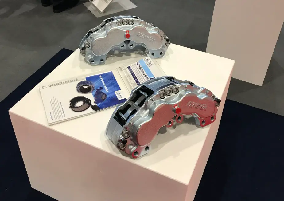 AUSA 2017 Alcon Components promotes its new CIR55 armoured vehicle brake caliper 925 001