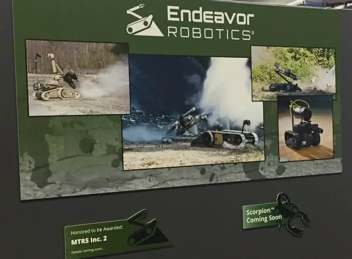 AUSA 2017 Endeavor Robotics wins 100 Million Contract with the United States Army 925 001