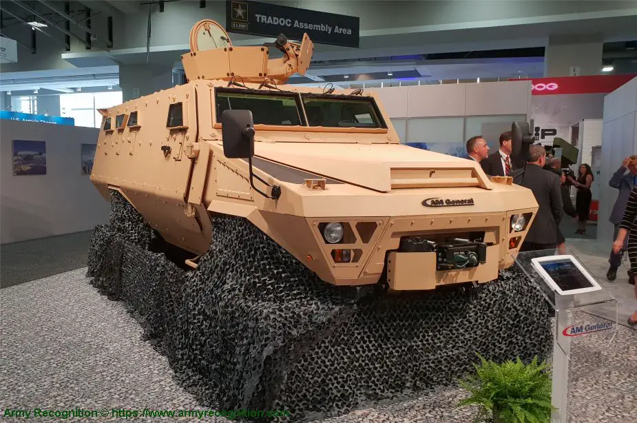 AM General to build French ARQUUS Bastion 4x4 APC in United States AUSA 2018 United States Army defense exhibition 925 001