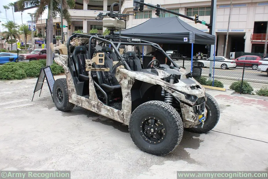 SOFIC 2018 Nikola Reckless All Electric UTV for Special Forces