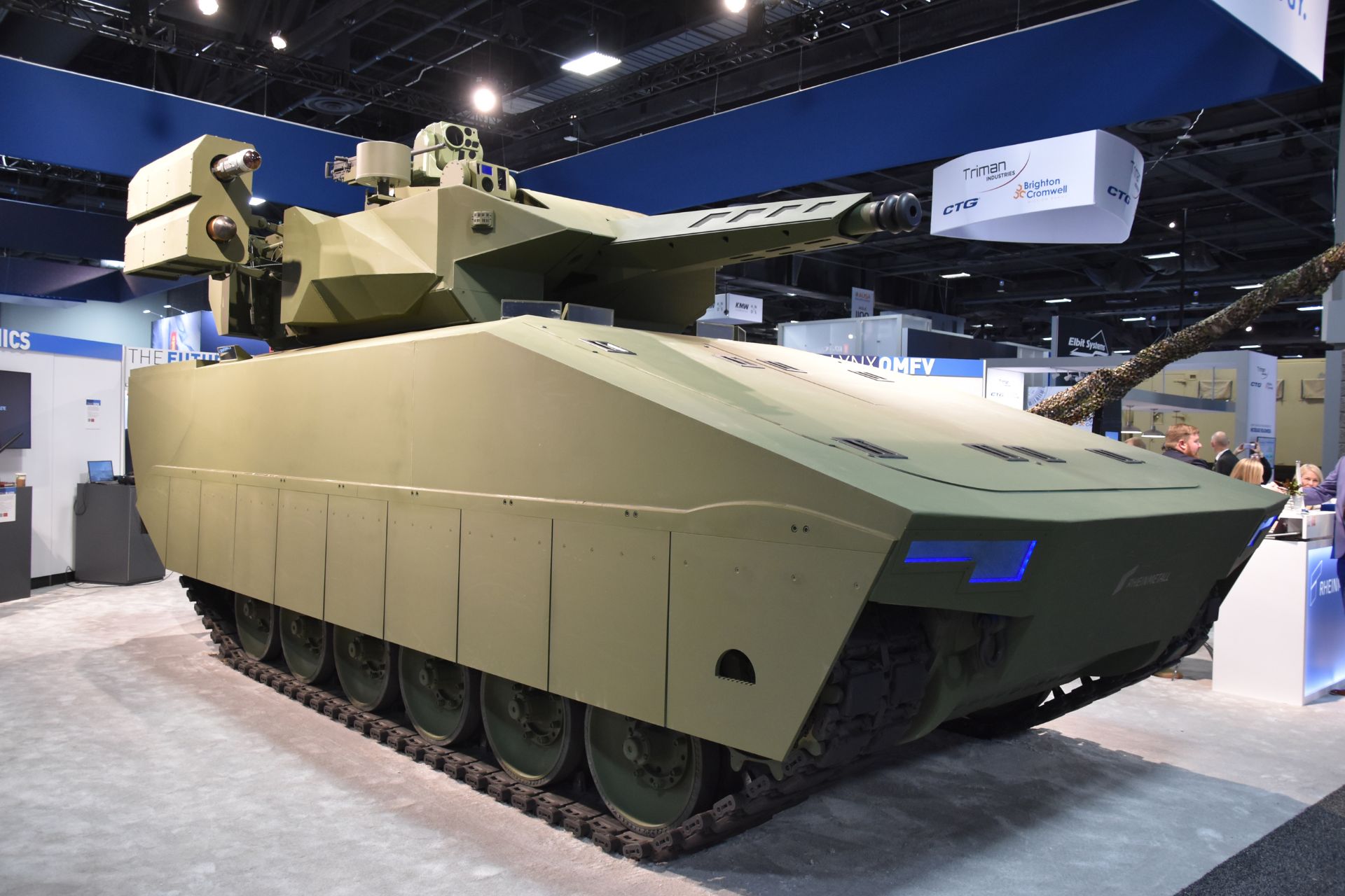 Lynx XM30 mechanized infantry combat vehicle American Rheinmetall Vehicles United States
