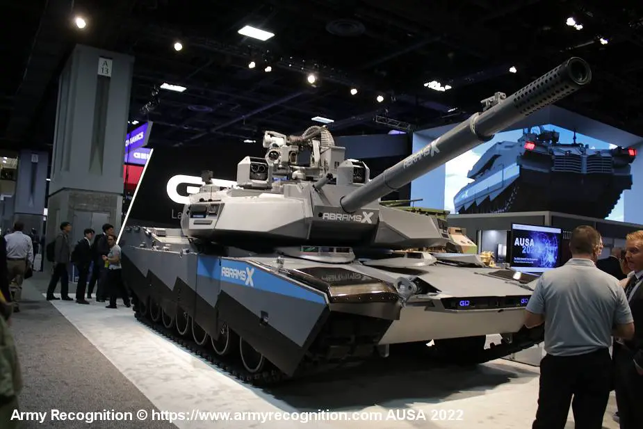 AbramsX MBT Main Battle Tank technology demonstrator GDLS United States 925 001