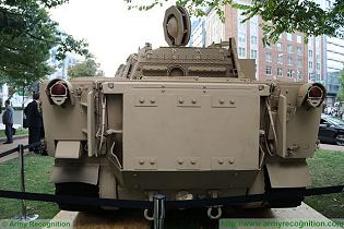 Expeditionary Light Tank ELT BAE Systems air deployable airborne vehicle US American defense industry rear view 002
