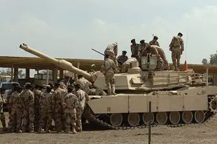M1A2 Abrams main battle tank 