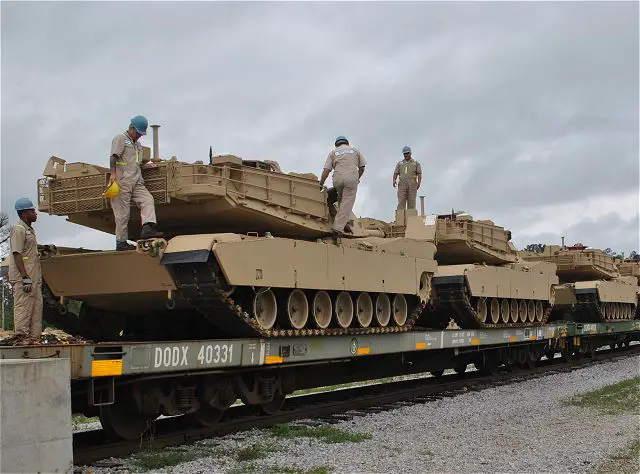 Mississippi National Guard maintenance personnel took delivery of the first six M1A2 SEP v.2 main battle tanks intended for the 155th Armored Brigade Combat Team May 3 at the Mobilization And Training Equipment Site (MATES) at Camp Shelby Joint Forces Training Center.