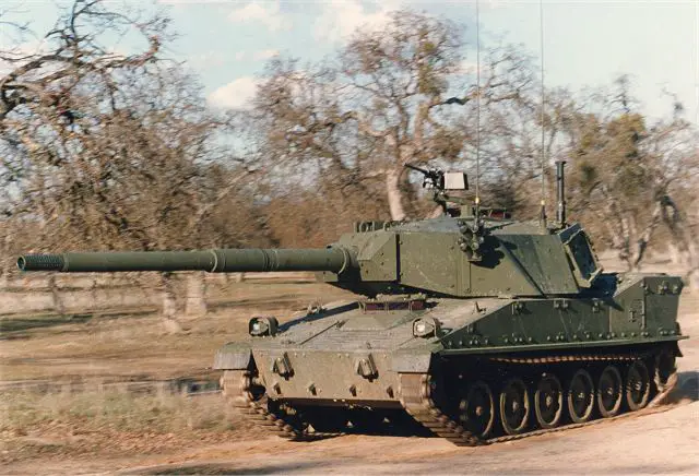The M8 Armored Gun System is a light tank that was intended to replace the M551 Sheridan in the 82nd Airborne Division, as well as being expected to replace TOW-equipped Humvees in the 2d Armored Cavalry Regiment (2nd ACR). 
