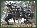 Military researchers working for the Pentagon have released video footage of one of its newest projects, the Legged Squad Support System LS3, and are touting the creation as a cyborg-style animal-drone that will aid troops across a variety of terrains.