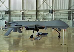 RQ-1 Predator unmanned aerial vehicle UAV data sheet specifications information description intelligence identification pictures photos images US Army United States American defence industry Law enforcement homeland security vehicle